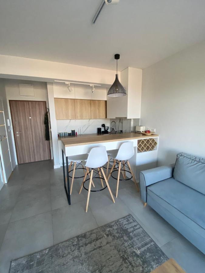 Apartament Natural 306 Z Widokiem Na Morze Darlowko Dış mekan fotoğraf