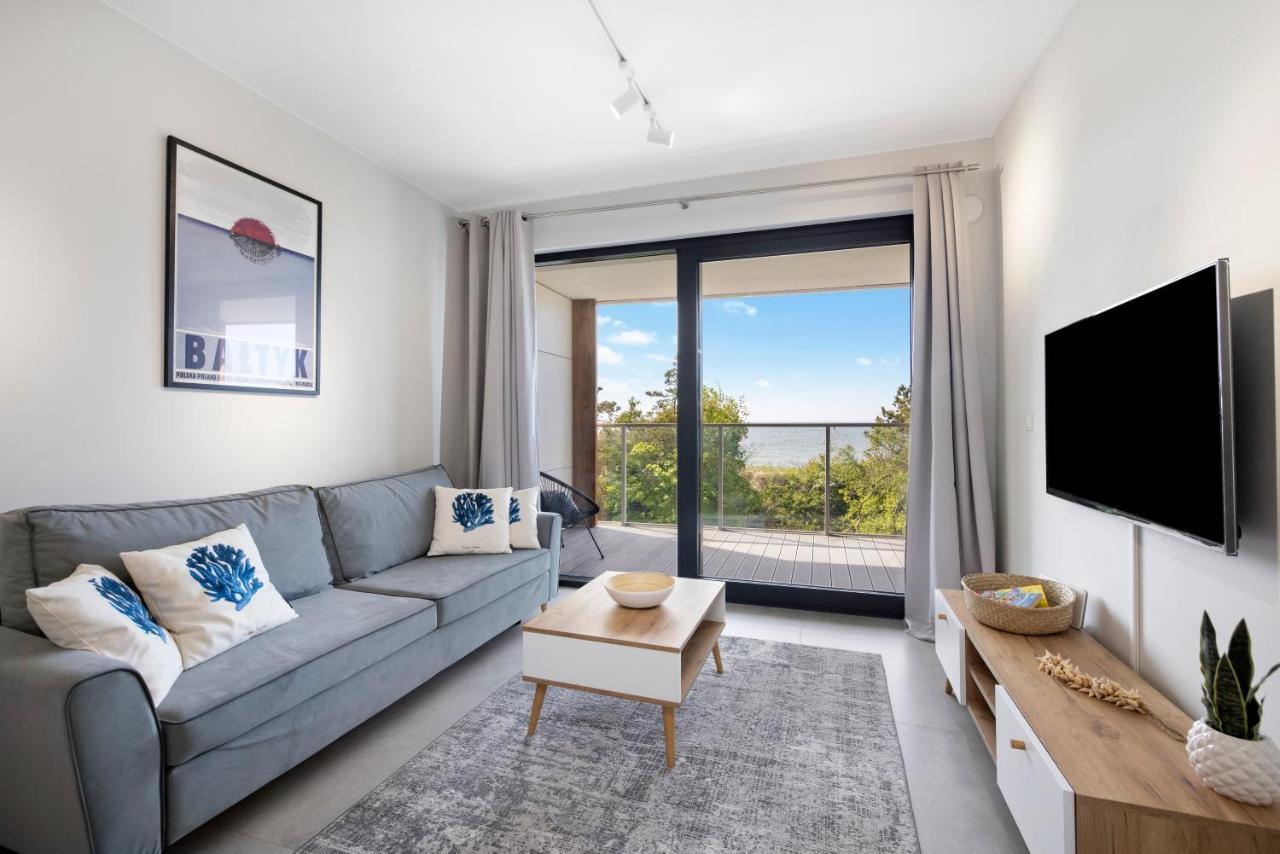 Apartament Natural 306 Z Widokiem Na Morze Darlowko Dış mekan fotoğraf