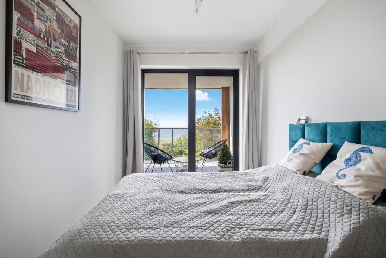 Apartament Natural 306 Z Widokiem Na Morze Darlowko Dış mekan fotoğraf